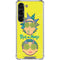 Adult Swim Rick and Morty Rick and Morty Portal Eyes Galaxy S23 Clear Case