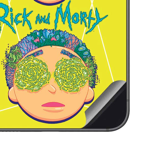 Adult Swim Rick and Morty Rick and Morty Portal Eyes Galaxy S23 FE Skin