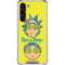 Adult Swim Rick and Morty Rick and Morty Portal Eyes Galaxy S23 Plus Clear Case