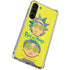 Adult Swim Rick and Morty Rick and Morty Portal Eyes Galaxy S23 Plus Clear Case