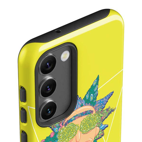 Adult Swim Rick and Morty Rick and Morty Portal Eyes Galaxy S23 Plus Pro Case
