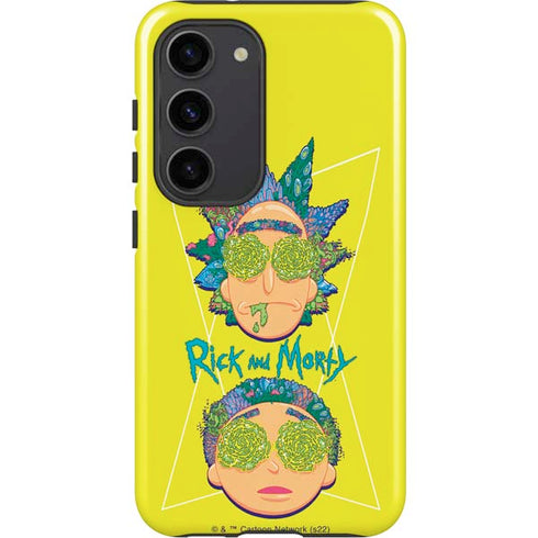 Adult Swim Rick and Morty Rick and Morty Portal Eyes Galaxy S23 Pro Case