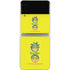 Adult Swim Rick and Morty Rick and Morty Portal Eyes Galaxy Z Flip3 5G Skin