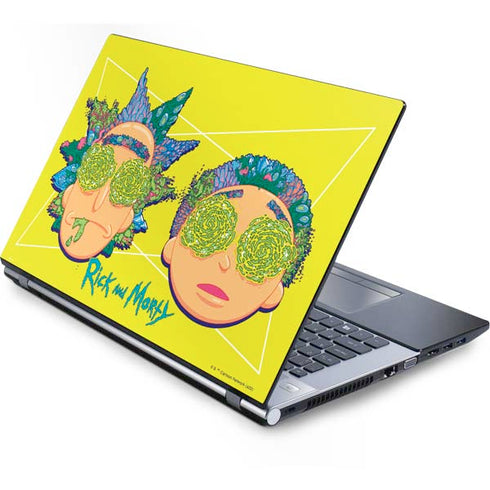 Adult Swim Rick and Morty Rick and Morty Portal Eyes Generic Laptop Skin