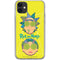 Adult Swim Rick and Morty Rick and Morty Portal Eyes iPhone 11 Clear Case