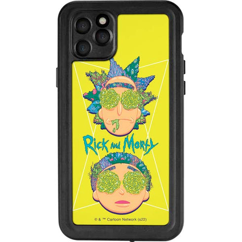 Adult Swim Rick and Morty Rick and Morty Portal Eyes iPhone 11 Pro Max Waterproof Case