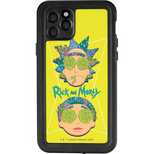 Adult Swim Rick and Morty Rick and Morty Portal Eyes iPhone 11 Pro Waterproof Case