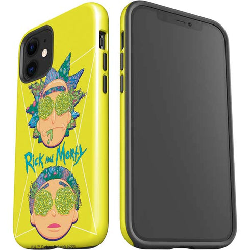 Adult Swim Rick and Morty Rick and Morty Portal Eyes iPhone 12 Impact Case
