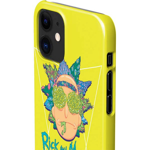 Adult Swim Rick and Morty Rick and Morty Portal Eyes iPhone 12 Mini Lite Case
