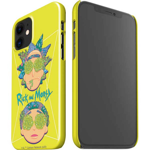 Adult Swim Rick and Morty Rick and Morty Portal Eyes iPhone 12 Mini Lite Case