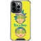 Adult Swim Rick and Morty Rick and Morty Portal Eyes iPhone 13 Pro Clear Case