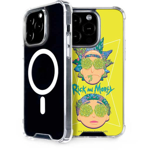 Adult Swim Rick and Morty Rick and Morty Portal Eyes iPhone 13 Pro MagSafe Case