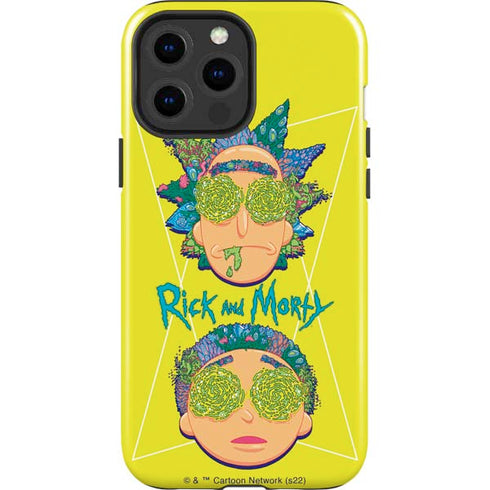 Adult Swim Rick and Morty Rick and Morty Portal Eyes iPhone 15 Pro Max Impact Case
