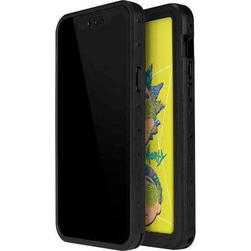 Adult Swim Rick and Morty Rick and Morty Portal Eyes iPhone 14 Pro Max Waterproof Case