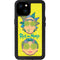 Adult Swim Rick and Morty Rick and Morty Portal Eyes iPhone 15 Plus Waterproof Case
