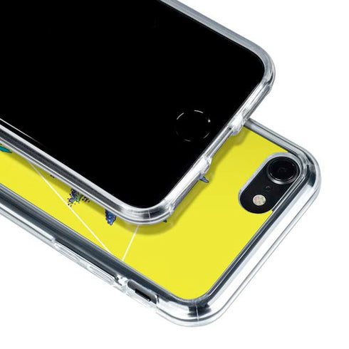 Adult Swim Rick and Morty Rick and Morty Portal Eyes iPhone SE (2nd & 3rd Gen) Clear Case