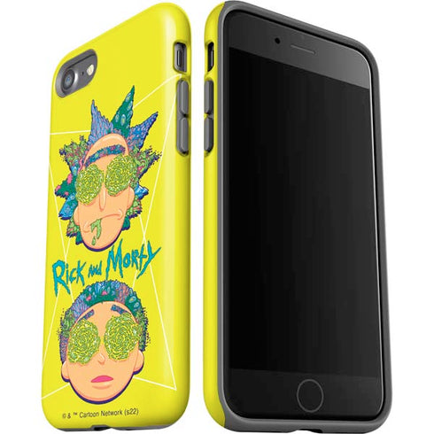 Adult Swim Rick and Morty Rick and Morty Portal Eyes iPhone SE (2nd & 3rd Gen) Pro Case