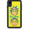 Adult Swim Rick and Morty Rick and Morty Portal Eyes iPhone XR Waterproof Case
