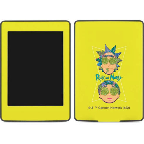 Adult Swim Rick and Morty Rick and Morty Portal Eyes Amazon Kindle Skin