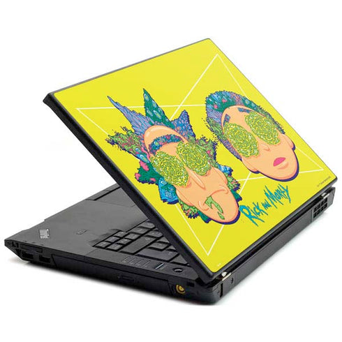 Adult Swim Rick and Morty Rick and Morty Portal Eyes Lenovo T420 Skin