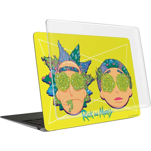 Adult Swim Rick and Morty Rick and Morty Portal Eyes MacBook Air 13in (2020) Case plus Skin