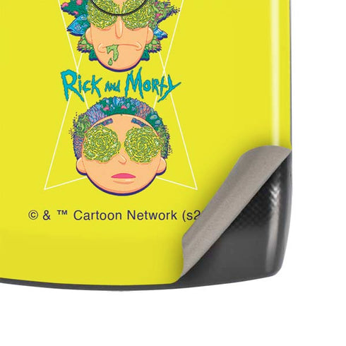 Adult Swim Rick and Morty Rick and Morty Portal Eyes Motorola RAZR Skin