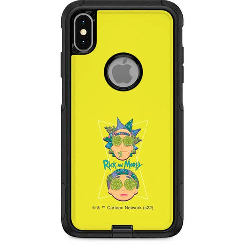 Adult Swim Rick and Morty Rick and Morty Portal Eyes Otterbox Commuter iPhone Skin