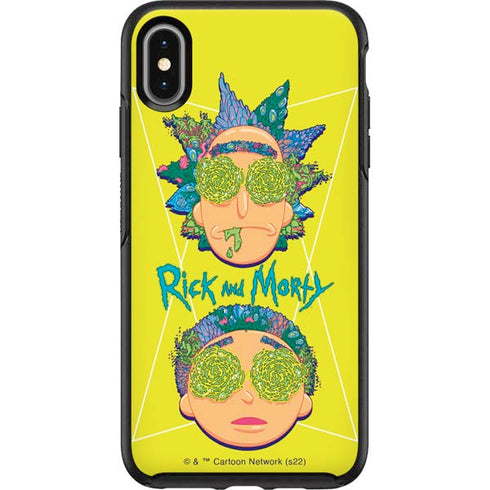 Adult Swim Rick and Morty Rick and Morty Portal Eyes Otterbox Symmetry iPhone Skin