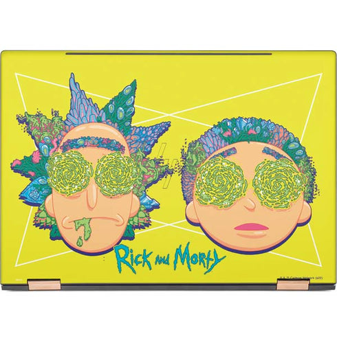 Adult Swim Rick and Morty Rick and Morty Portal Eyes HP Spectre Skin