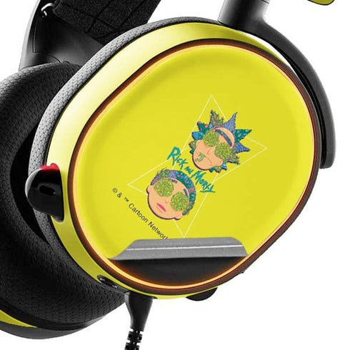 Adult Swim Rick and Morty Rick and Morty Portal Eyes SteelSeries Arctis 5 Skin