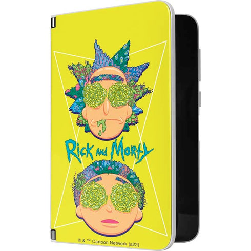 Adult Swim Rick and Morty Rick and Morty Portal Eyes Surface Duo Skin