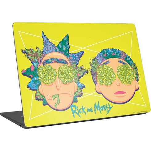 Adult Swim Rick and Morty Rick and Morty Portal Eyes Surface Laptop 4 15in Skin