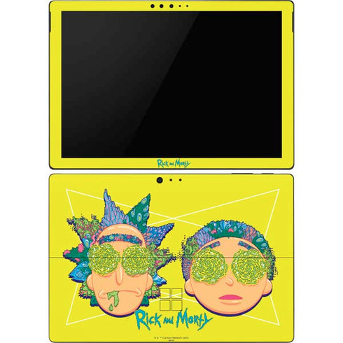 Adult Swim Rick and Morty Rick and Morty Portal Eyes Surface Pro 6 Skin