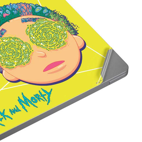 Adult Swim Rick and Morty Rick and Morty Portal Eyes Universal Laptop 11in (8.8 x 6.2in) Skin