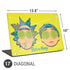 Adult Swim Rick and Morty Rick and Morty Portal Eyes Universal Laptop 17in (13.8 x 10in) Skin