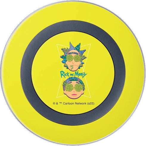 Adult Swim Rick and Morty Rick and Morty Portal Eyes Wireless Charger Skin
