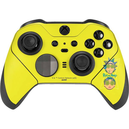Adult Swim Rick and Morty Rick and Morty Portal Eyes Xbox Elite Wireless Controller Series 2 Skin