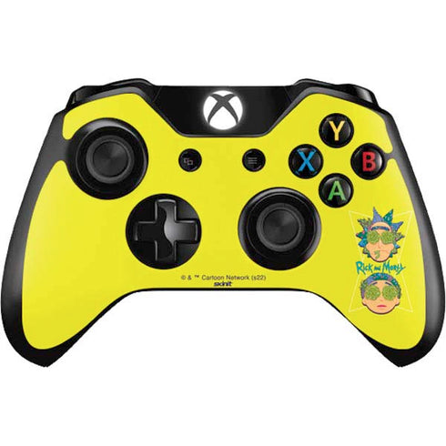 Adult Swim Rick and Morty Rick and Morty Portal Eyes Xbox One Controller Skin