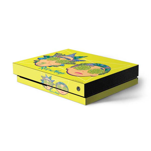Adult Swim Rick and Morty Rick and Morty Portal Eyes Xbox One X Console Skin