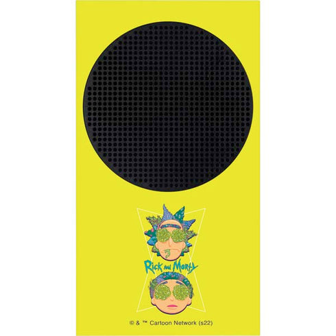 Adult Swim Rick and Morty Rick and Morty Portal Eyes Xbox Series S Bundle Skin