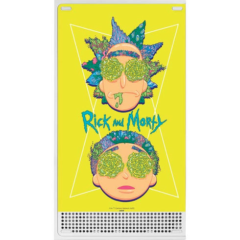 Adult Swim Rick and Morty Rick and Morty Portal Eyes Xbox Series S Bundle Skin