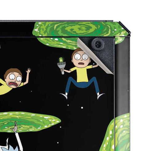 Adult Swim Rick and Morty Portal Pattern Cooler Master MasterBox Q300L Mini Tower Skin