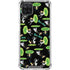 Adult Swim Rick and Morty Portal Pattern Galaxy A12 Clear Case