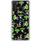 Adult Swim Rick and Morty Portal Pattern Galaxy A21 Clear Case
