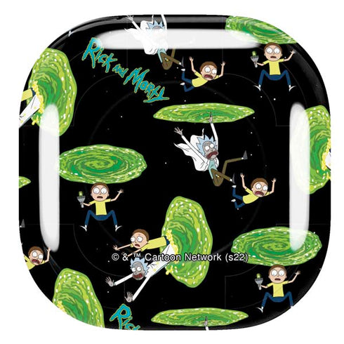 Adult Swim Rick and Morty Portal Pattern Galaxy Buds Pro Skin