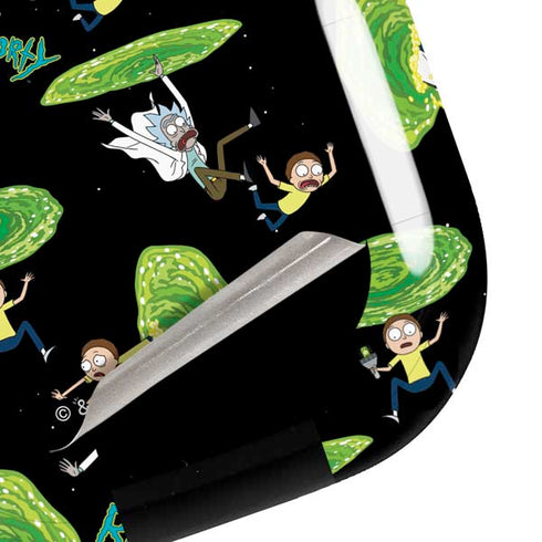 Adult Swim Rick and Morty Portal Pattern Galaxy Buds Pro Skin