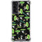 Adult Swim Rick and Morty Portal Pattern Galaxy S21 5G Clear Case