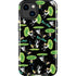 Adult Swim Rick and Morty Portal Pattern iPhone 14 Plus Impact Case