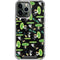 Adult Swim Rick and Morty Portal Pattern iPhone 15 Pro Max Clear Case