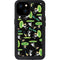 Adult Swim Rick and Morty Portal Pattern iPhone 15 Plus Waterproof Case